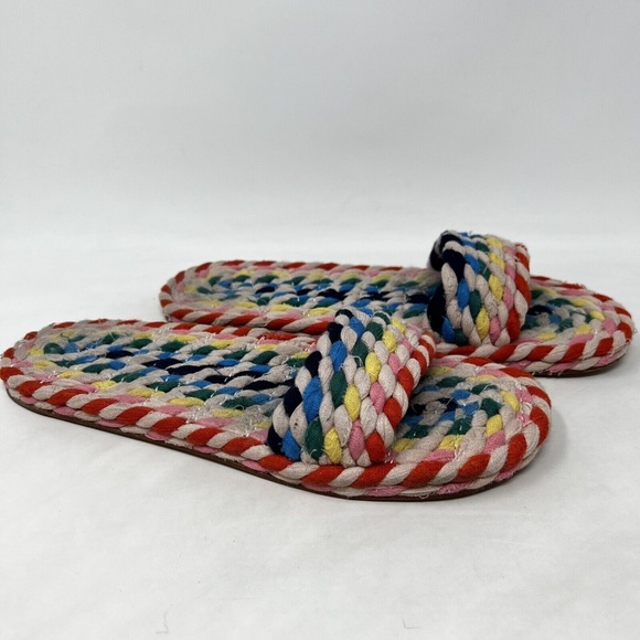 Loeffler Randall Shoes - Loeffler Randall Elle Rope Slide Sandal Women's 9.5 B Flat Shoes